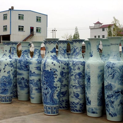 porcelaine blanche bleue chinoise
